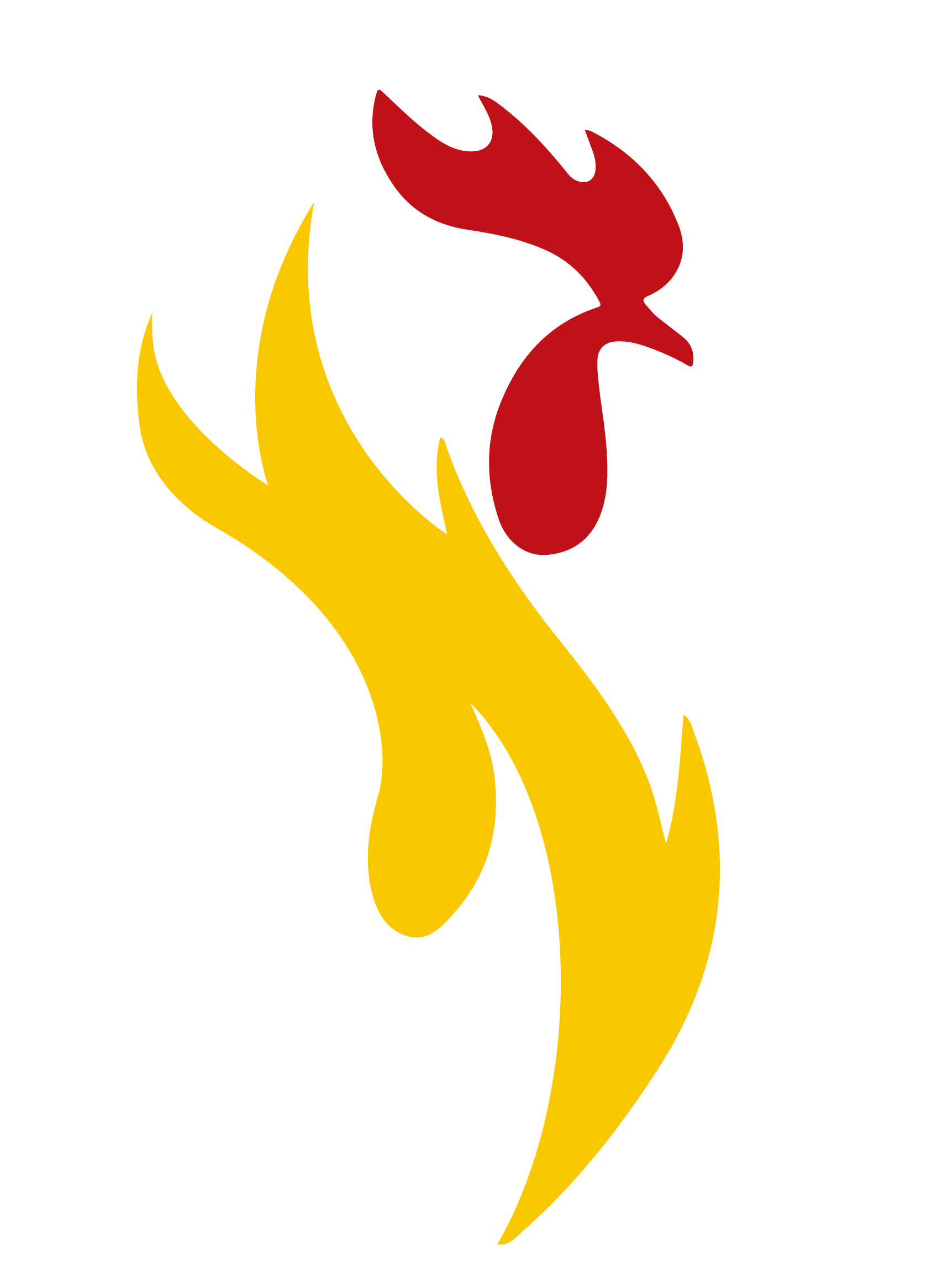 Spicy Chick flaming rooster